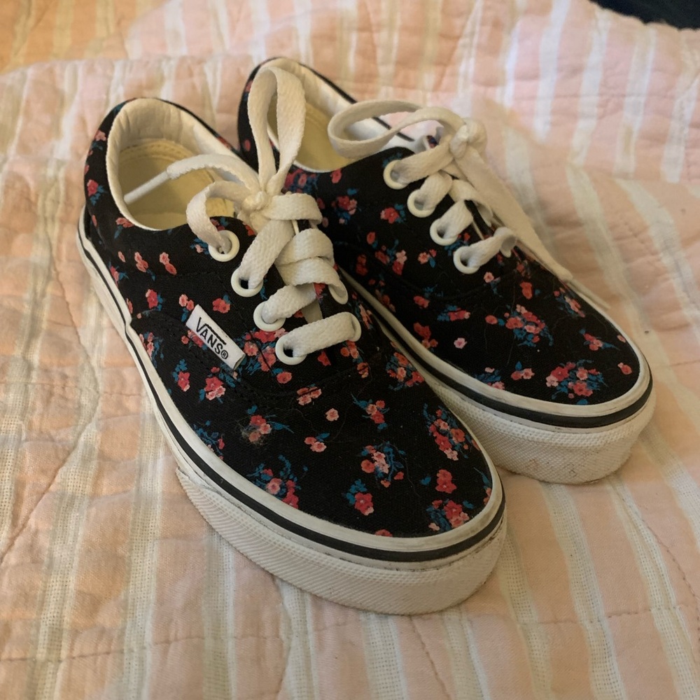 Toddler size 11 vans. Lightly worn